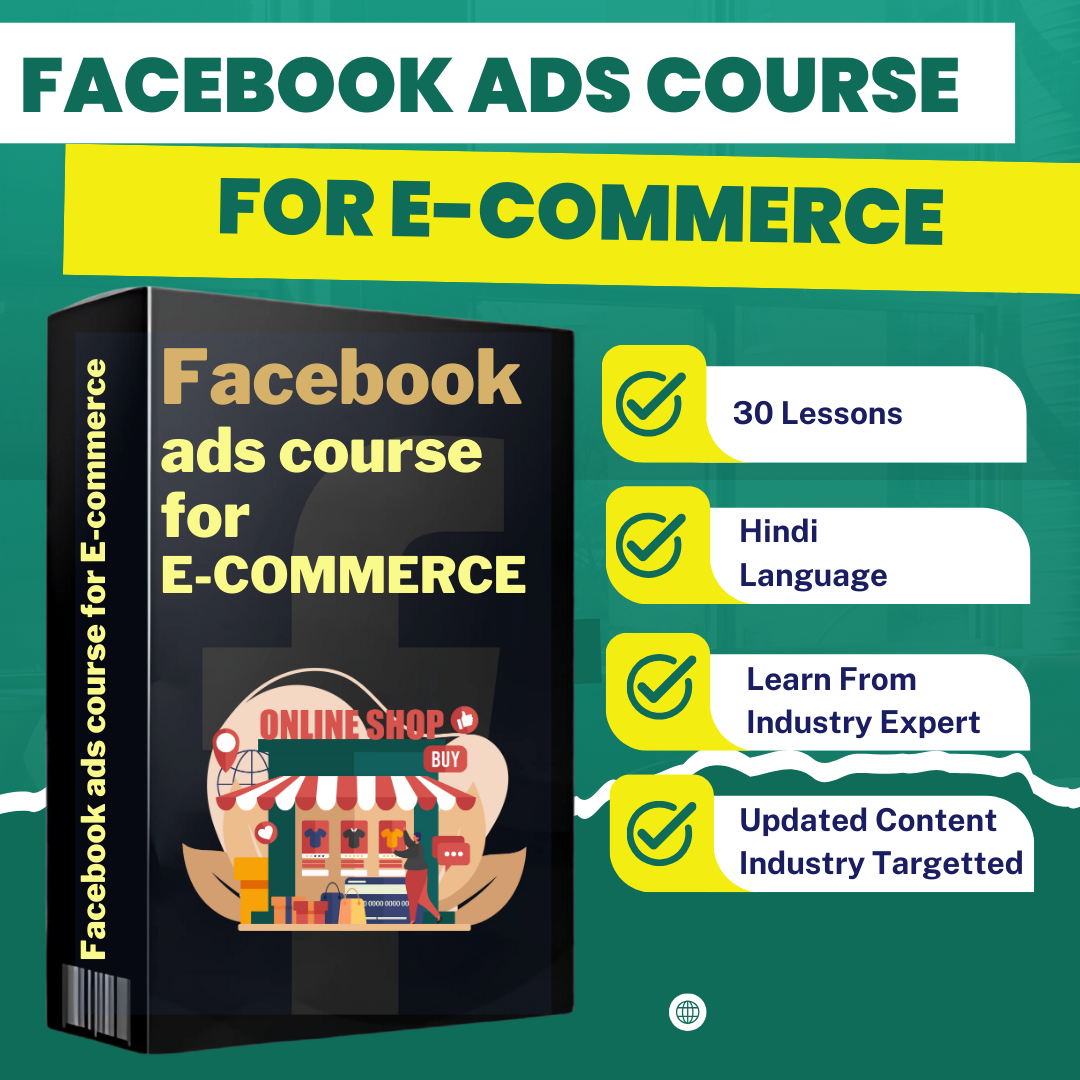 Facebook ads course for Ecom